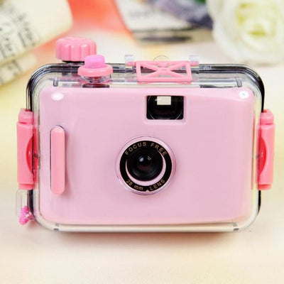 Children&#39;s Non-disposable Film Camera Retro Waterproof Shockproof Point And Shoot Camera For Snorkeling/Field Triping/Underwater